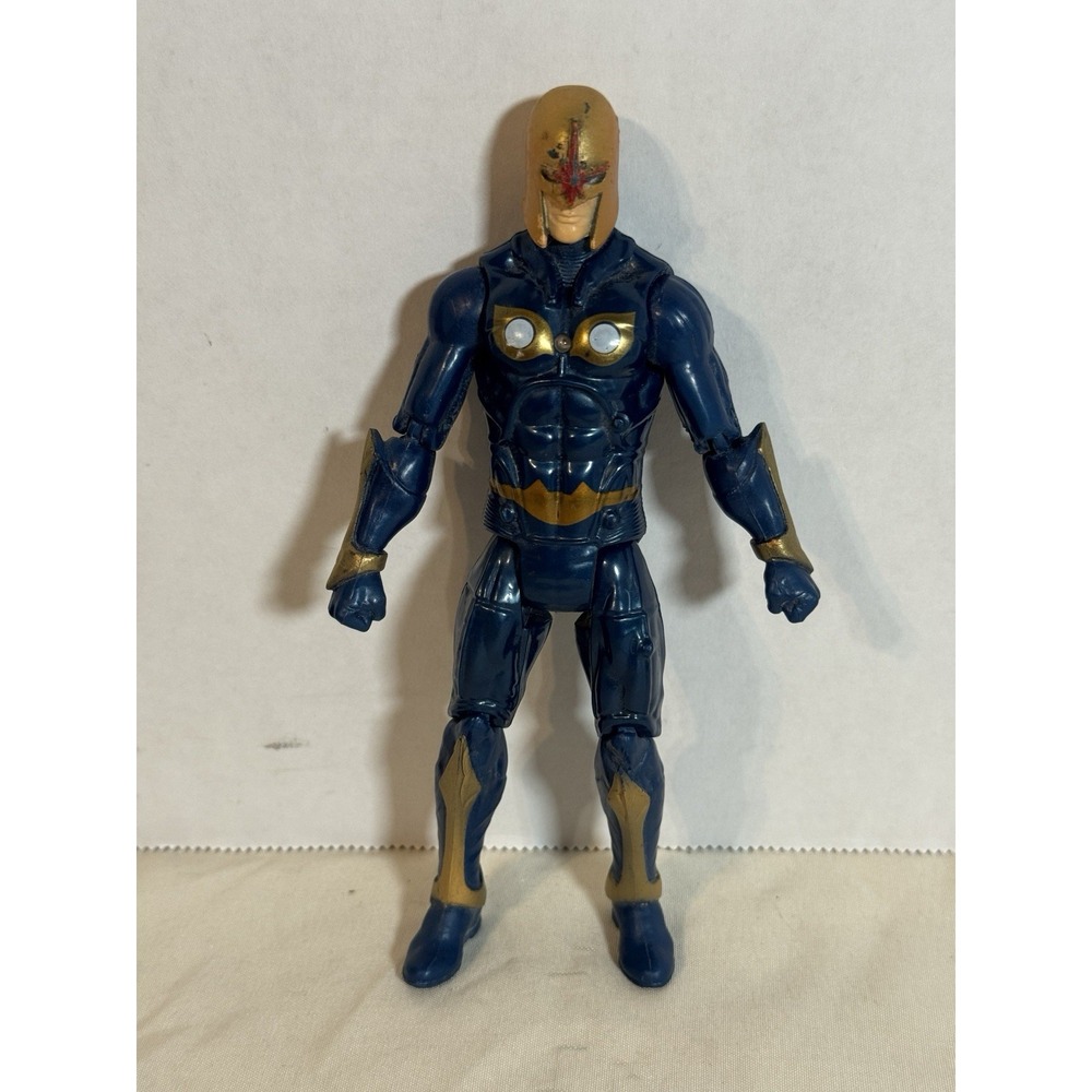 Marvel Legends NOVA 6" Action‎ Figure 2007 Hasbro Blue Gold Loose Read Guardians
